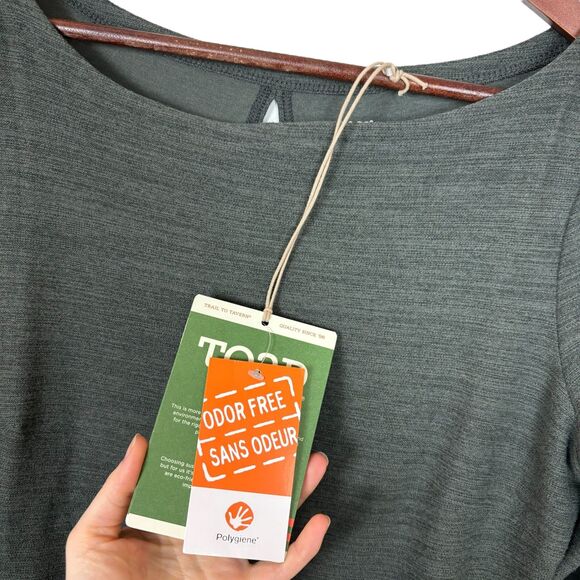 NWT Toad & Co. Gray Intermosso Modern Travel Dress Women’s Small MSRP: $99 - Picture 10 of 10